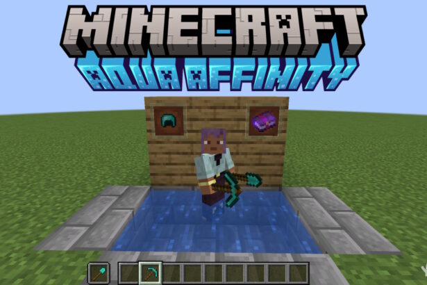 Unlocking Aqua Affinity: Dive into Minecraft’s Cool Water Powers!
