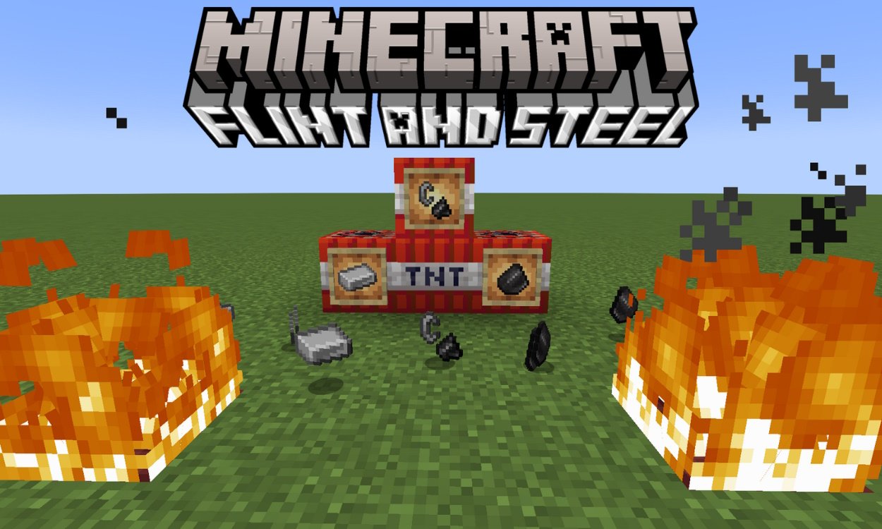 "Unlocking Fire: Mastering Flint and Steel in Minecraft!"