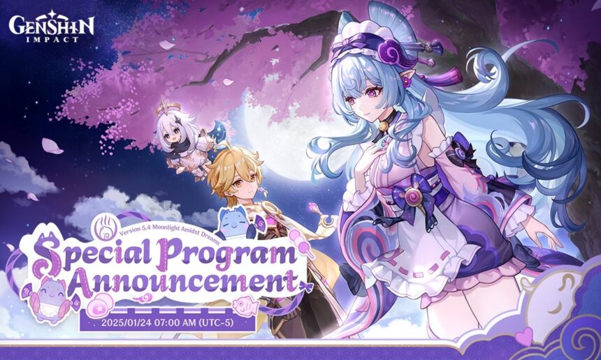 Get Ready for Genshin Impact: 5.4 Livestream Date and Time Hook-Up!