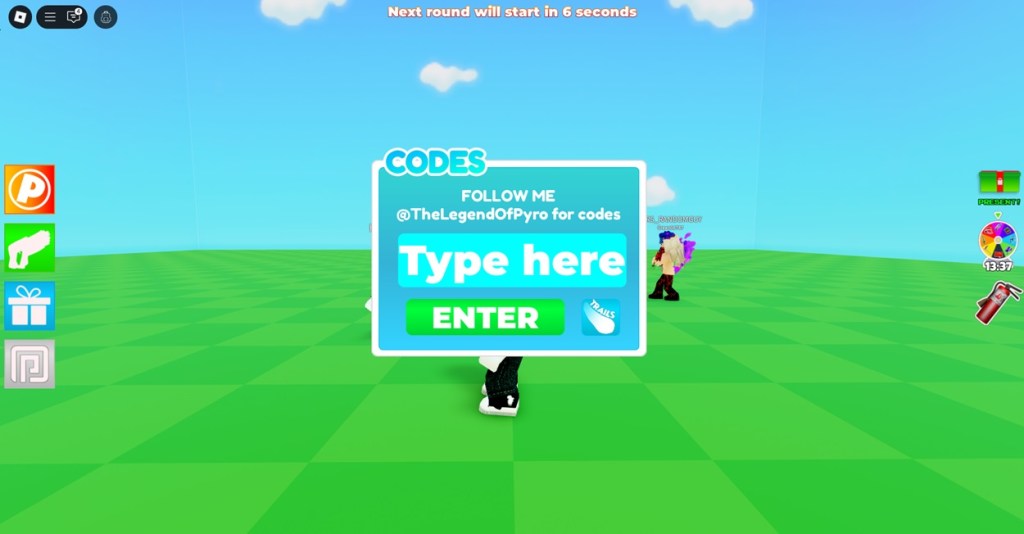 Redeem The Floor Is Lava Codes