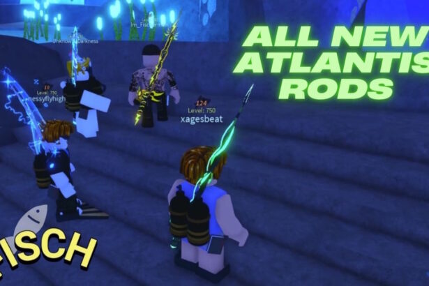 Catch the Excitement: Discover the Cool New Fishing Rods in the Fisch Atlantis Update!