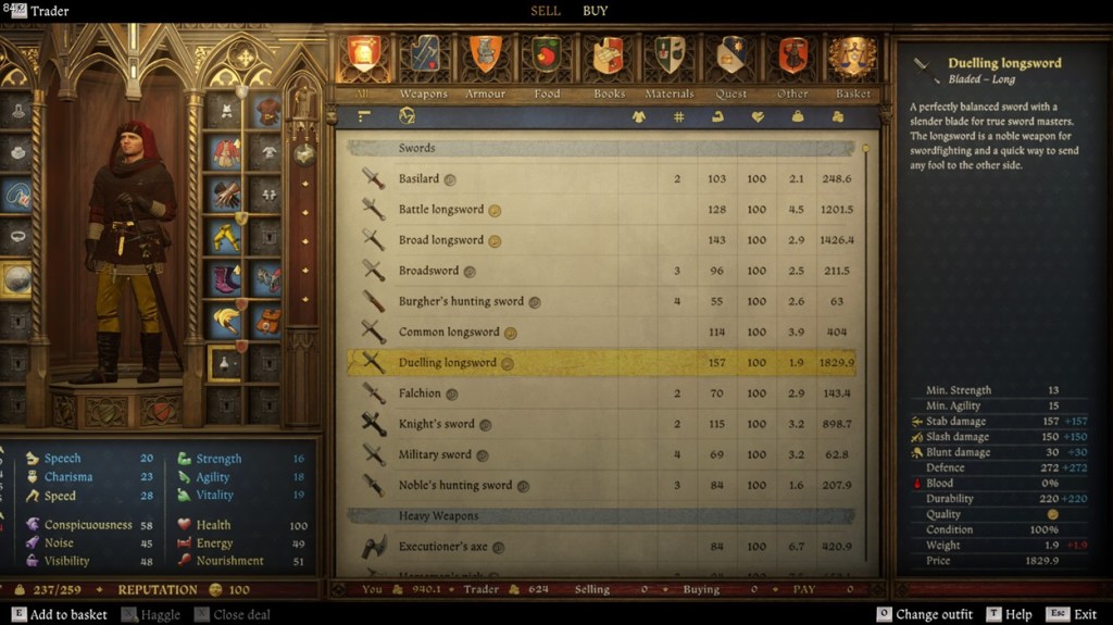 Duelling Longsword