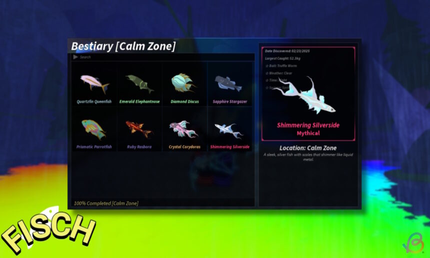 Level Up Your Game: Mastering the Calm Zone Bestiary in Fisch!
