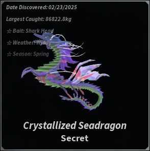 Crystallized Seadragon