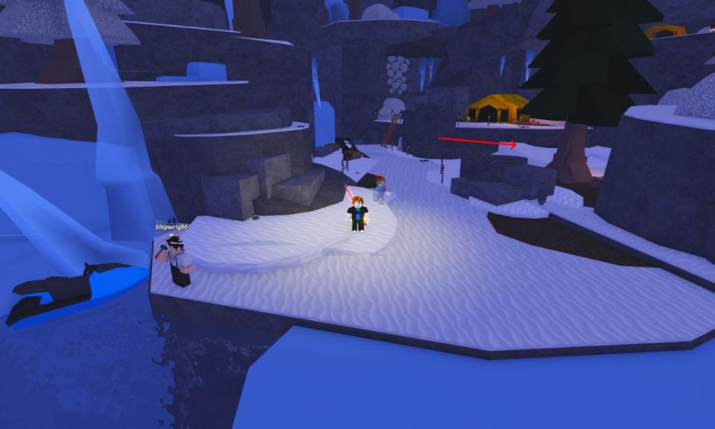 Fisch Arctic Rod Location
