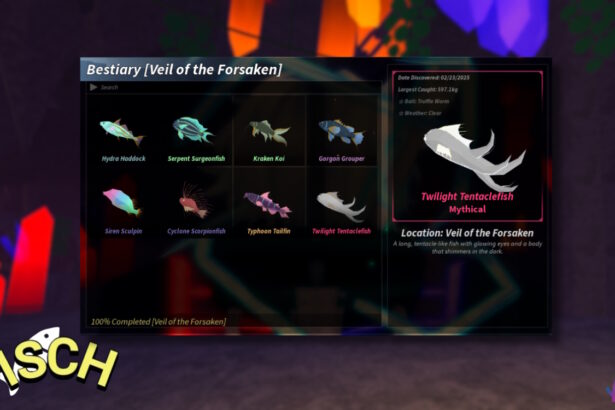 Master the Veil of the Forsaken Bestiary: Your Ultimate Guide to Conquering Fisch!
