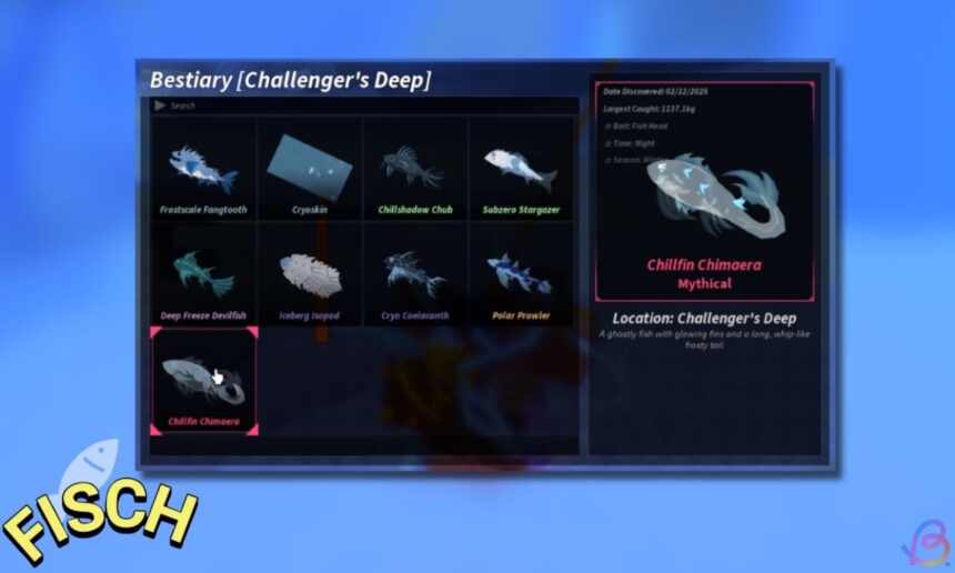 Mastering Challenger’s Deep: Your Ultimate Guide to the Bestiary in Fisch!