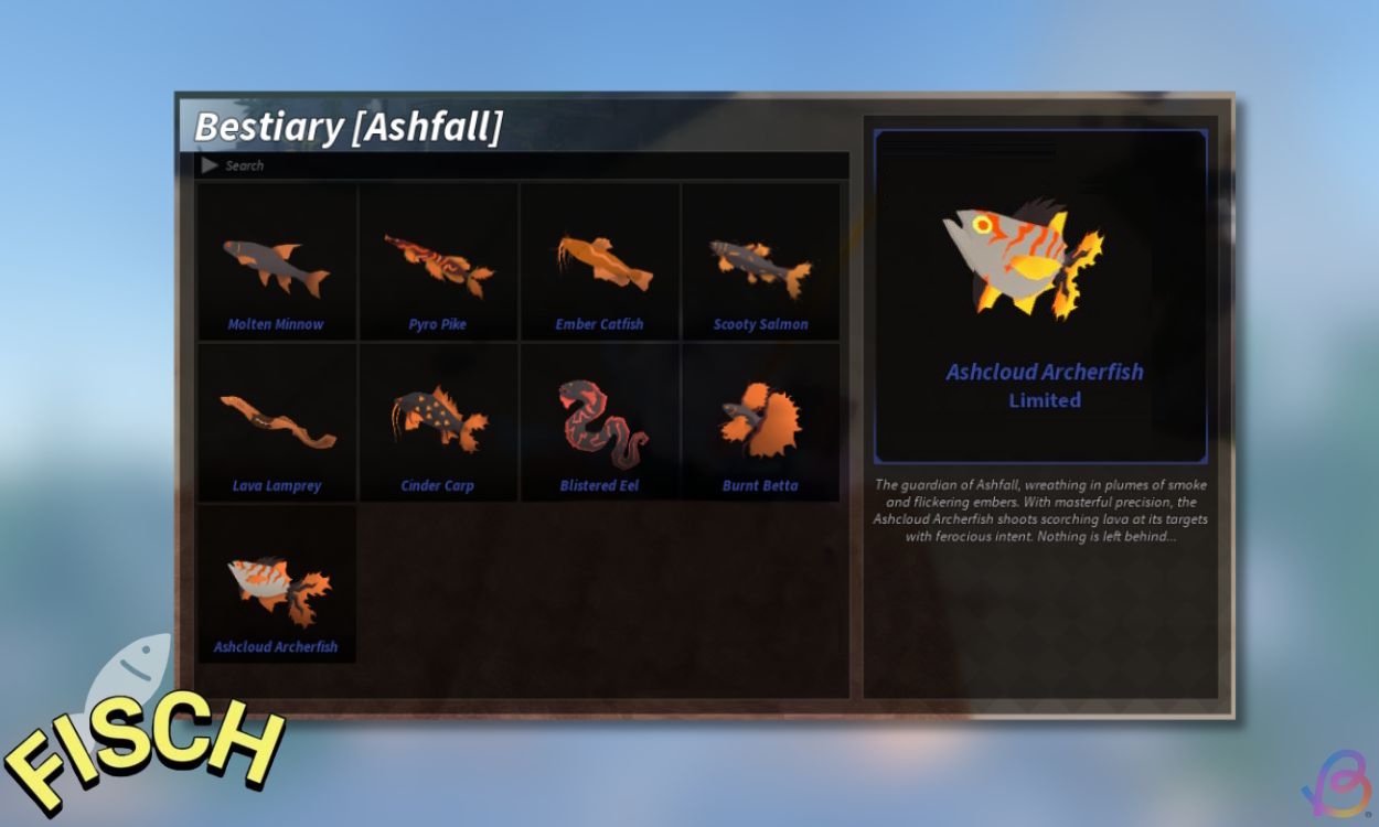 Unlocking the Secrets of Ashfall: A Fun Guide to the Bestiary in Fisch!