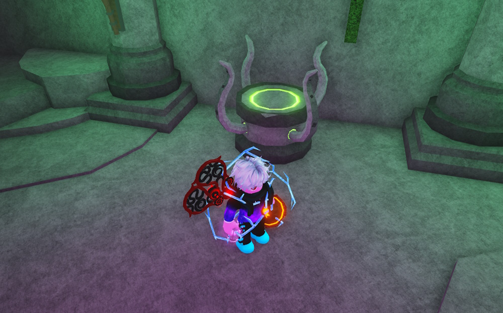 Cursed Chamber Reward Podium