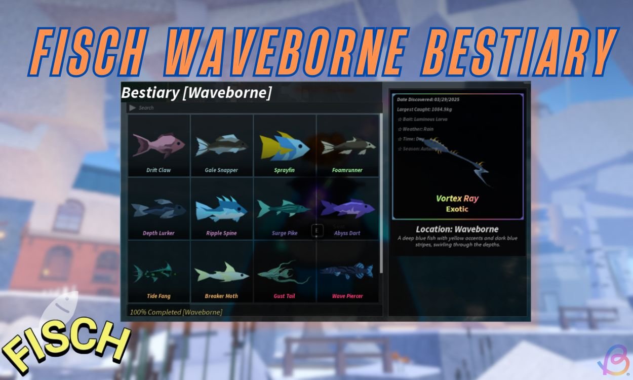 Mastering the Waveborne Bestiary in Fisch: A Student’s Guide to Success!