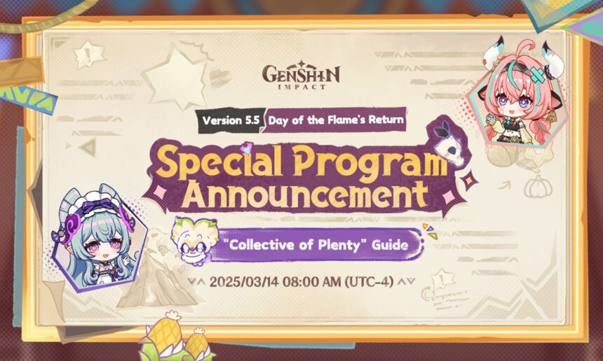 Get Ready for the Genshin Impact 5.5 Livestream: Date, Time & Countdown Fun!