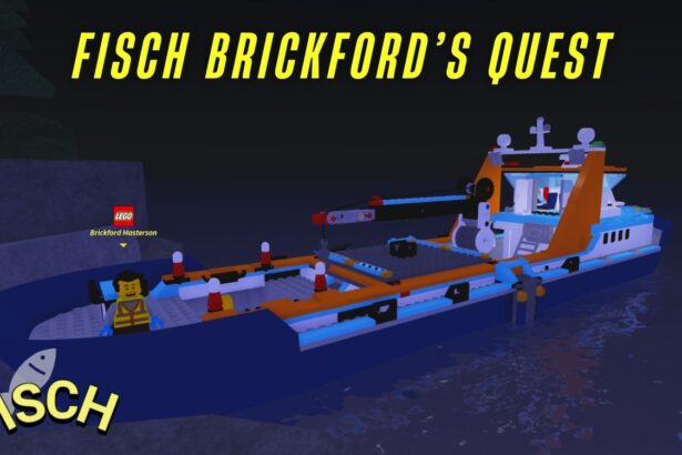 "Unlocking the Arctic: Fisch Brickford’s Ultimate LEGO Quest for the Explorer Boat!"