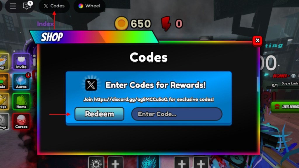 How to Redeem Jujutsu Evolution Codes
