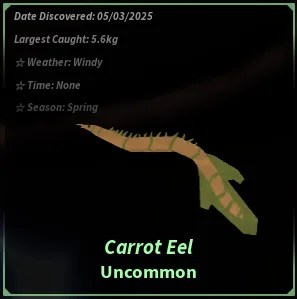 Carrot Eel