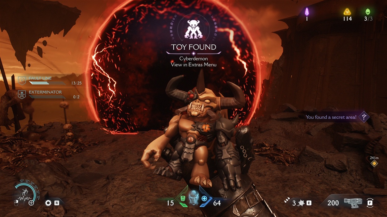 Cyberdemon Toy in The Forsaken Plains
