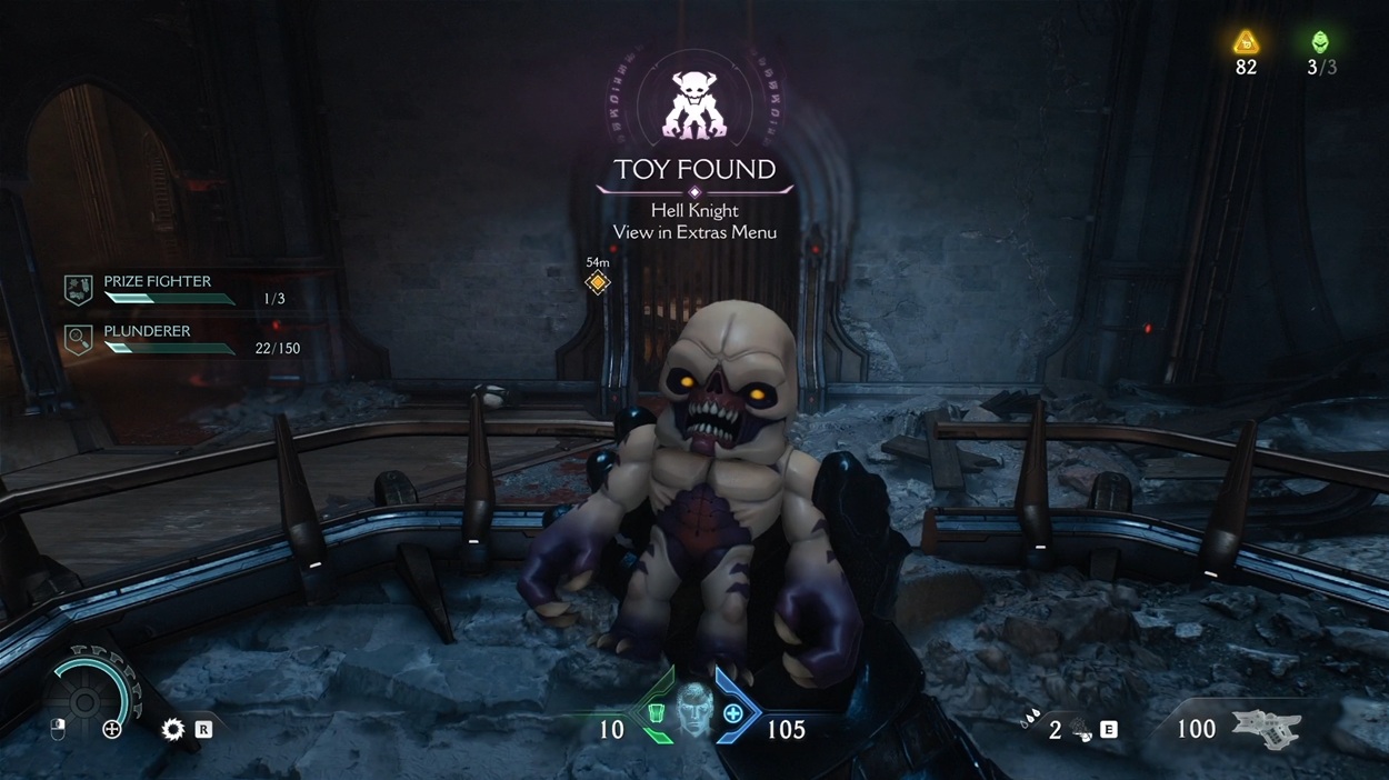 Hell Knight Toy in Sentinel Barracks