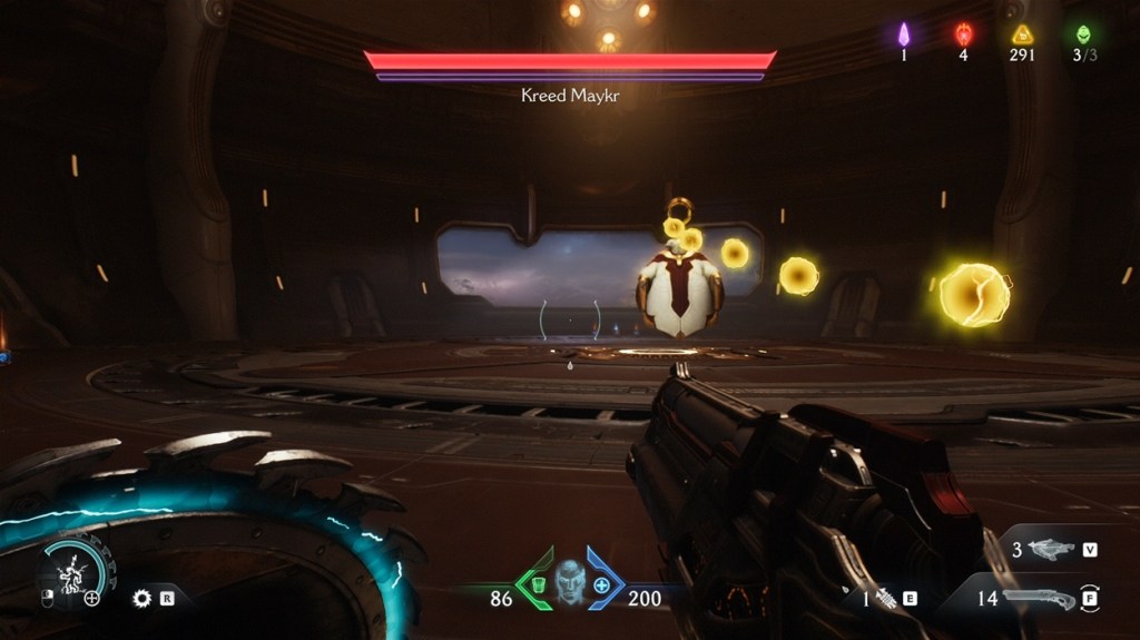 Kreed Maykr Energy Projectile Attack