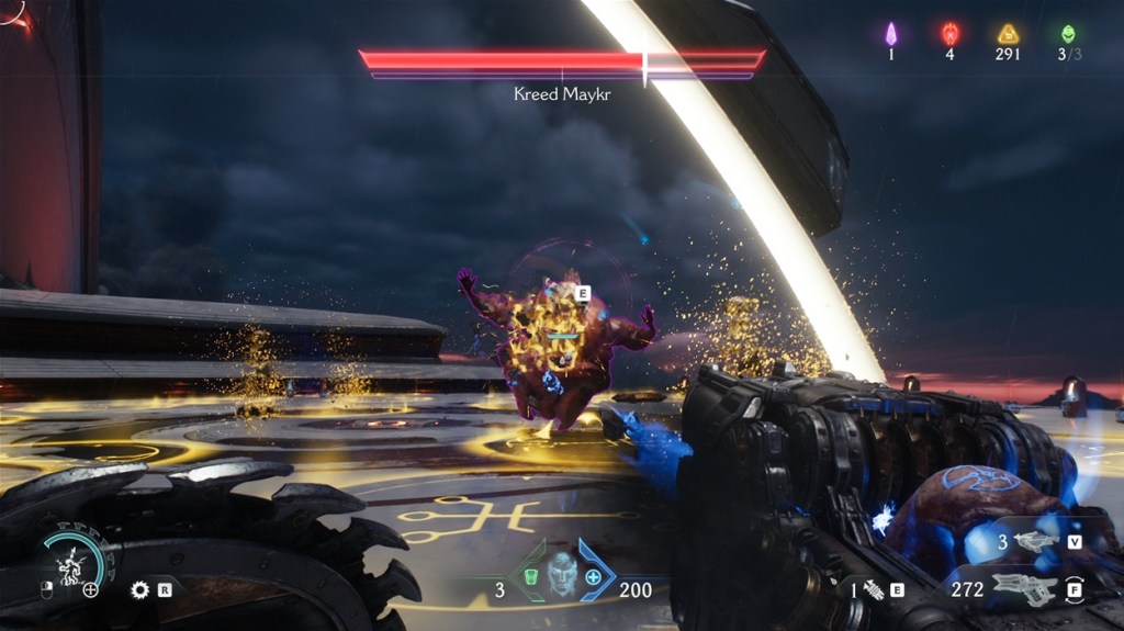Kreed Maykr Energy Rain Attack