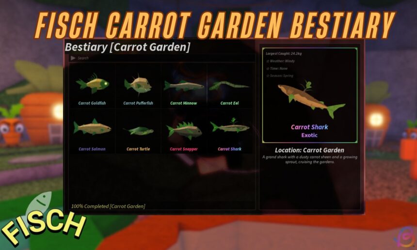 Mastering the Carrot Garden Bestiary in Fisch: Your Ultimate Guide!