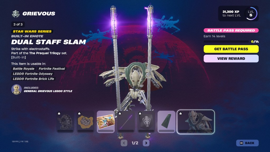 General Grievous Outfit