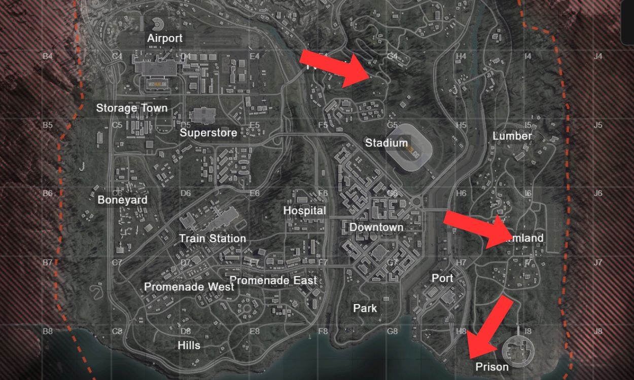 Warzone Secret Room Locations