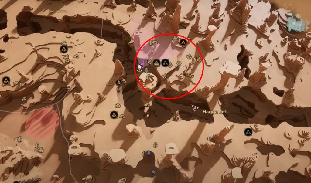 Hagga Rift Base Location