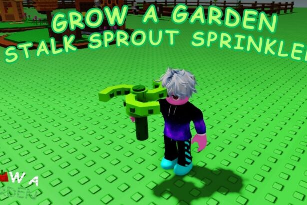 Level Up Your Garden: Crafting the Awesome Stalk Sprout Sprinkler!