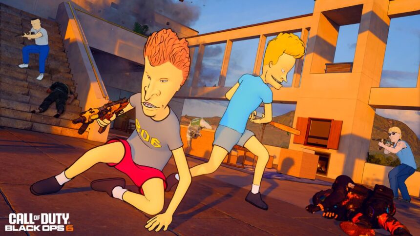 Unlocking Fun: Beavis and Butt-Head Join Call of Duty Black Ops 6 as Epic Skins!