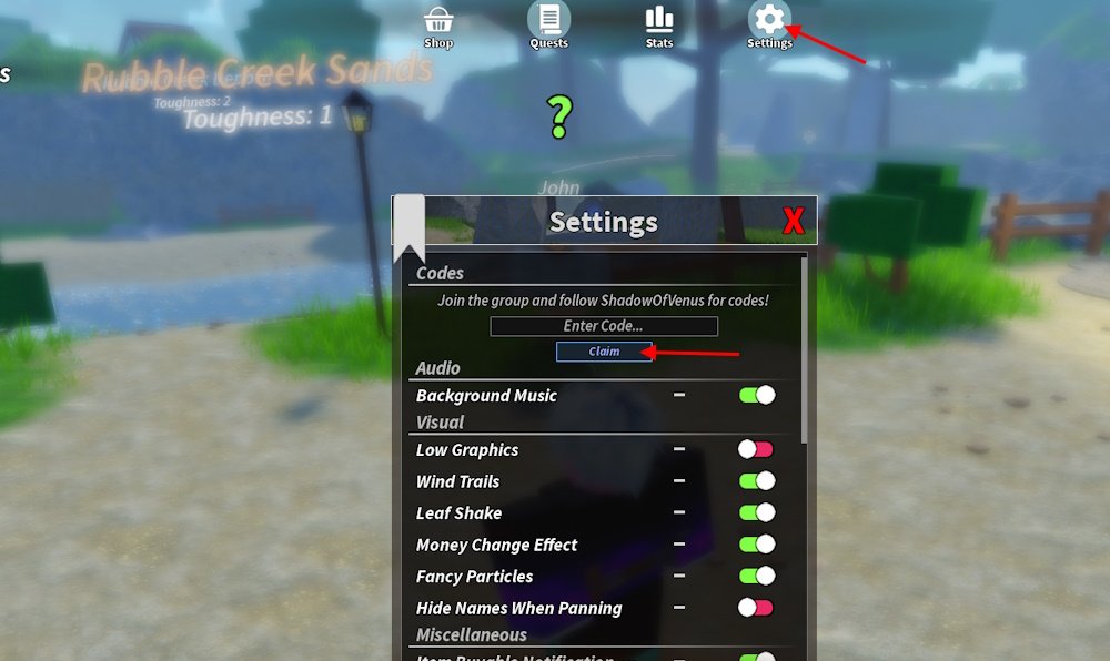 How to redeem Prospecting codes